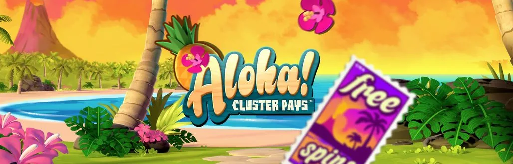 Aloha! Cluster Pays slot demo preview