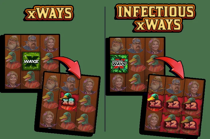 Duck Hunters: Happy Hour slot demo preview