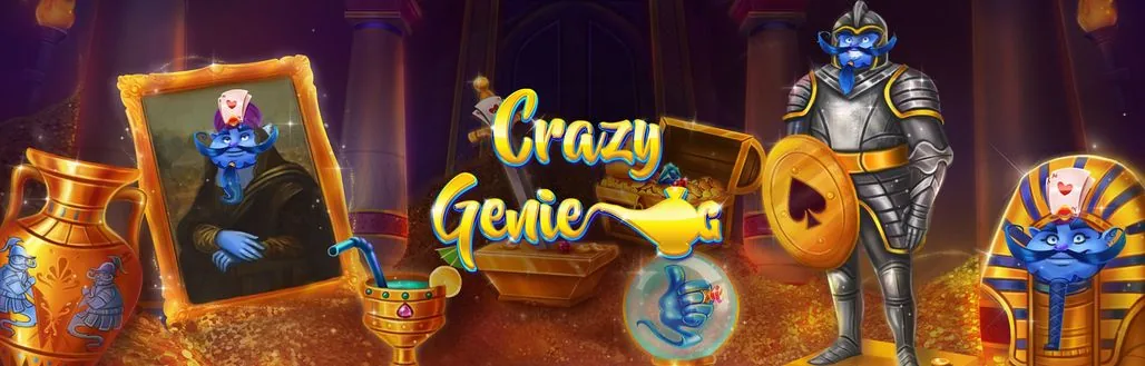 Crazy Genie slot demo preview