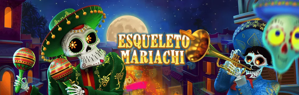 Esqueleto Mariachi slot demo preview