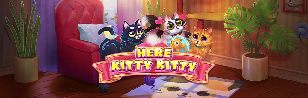 Here Kitty Kitty slot demo preview