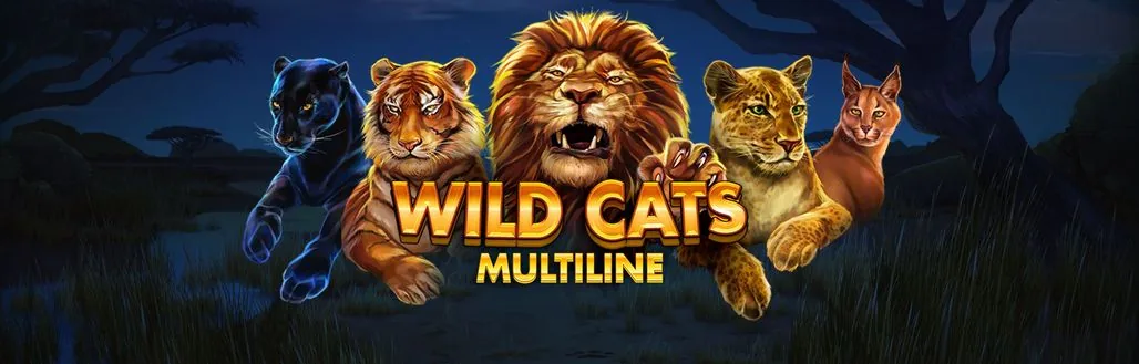 Wild Cats Multiline slot demo preview