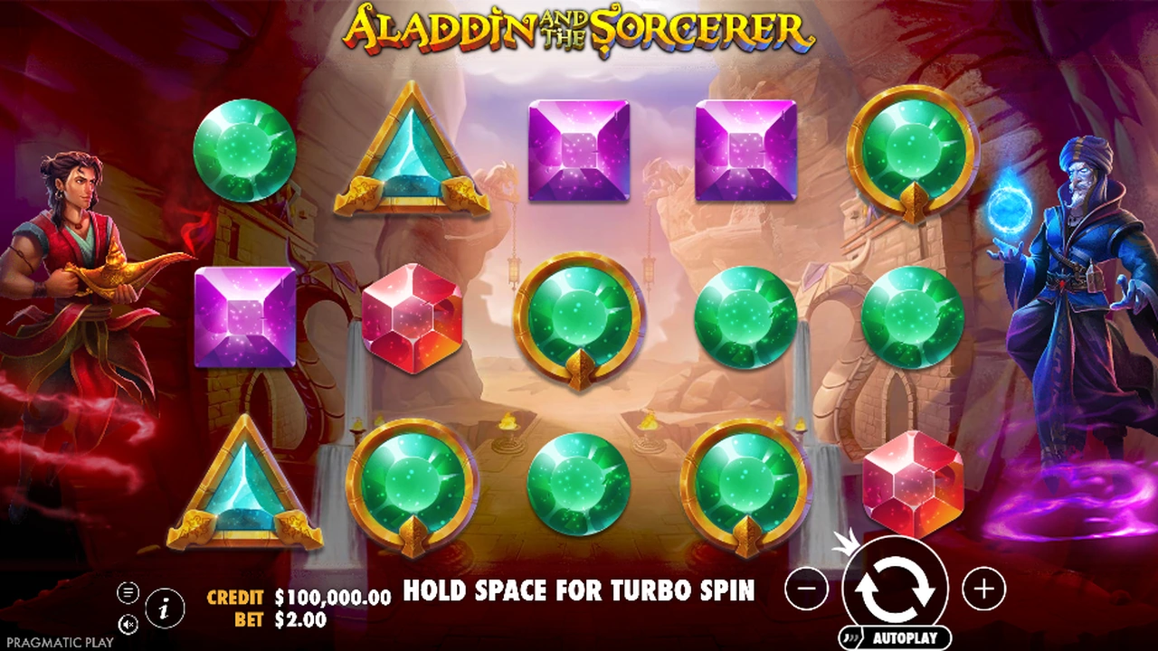 Aladdin and the Sorcerer™ slot demo preview