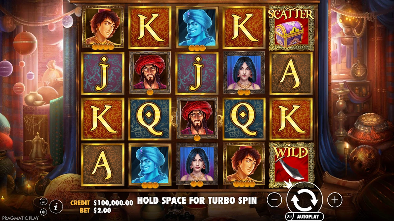 Aladdin’s Treasure slot demo preview