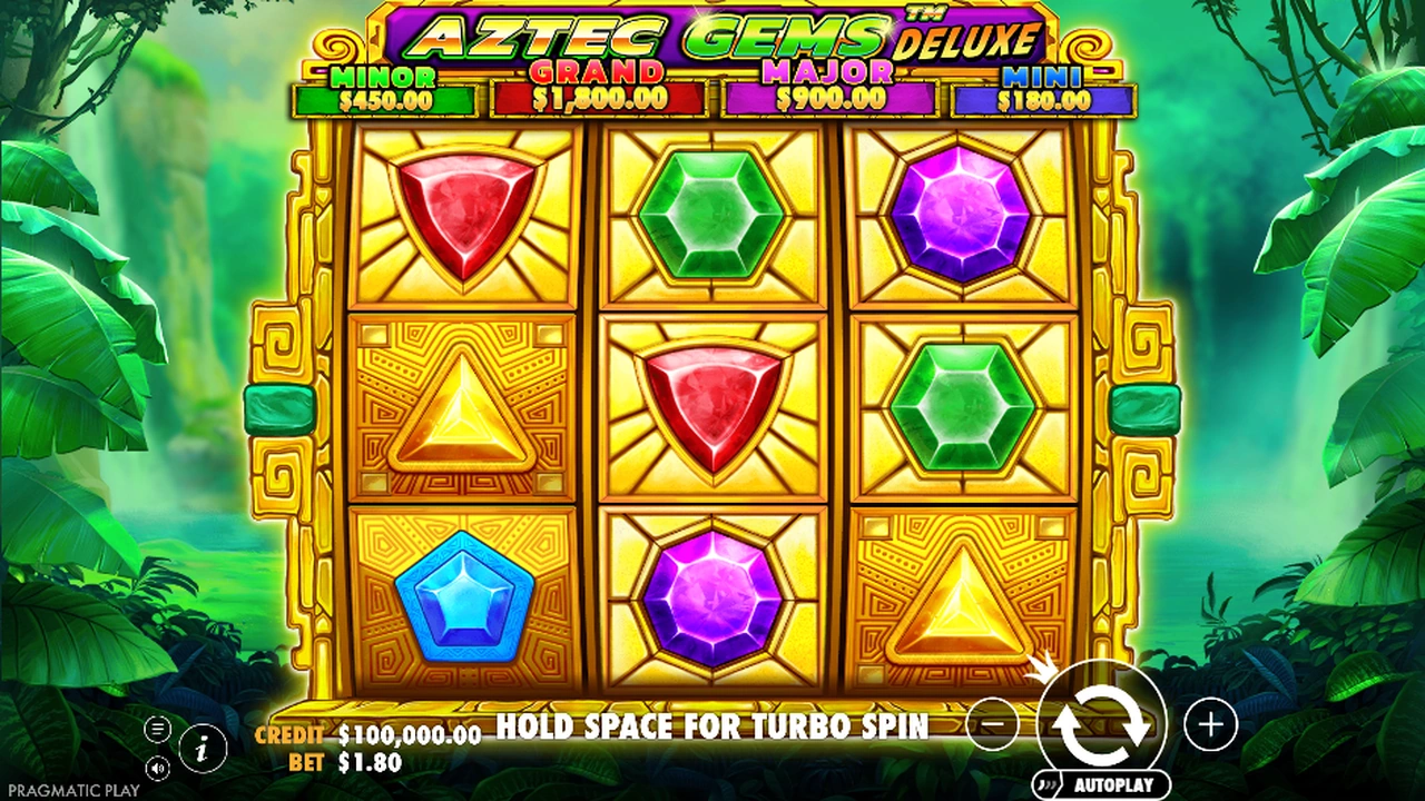 Aztec Gems Deluxe™ slot demo preview