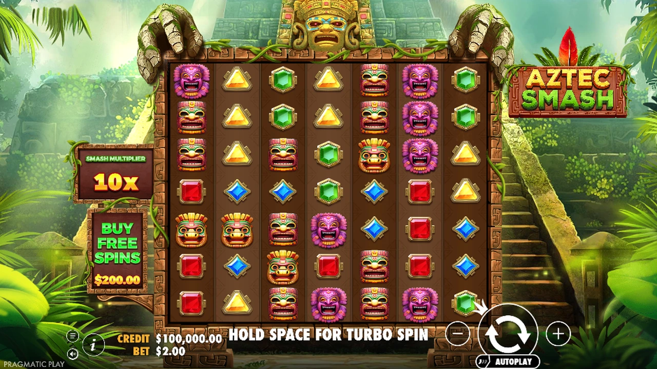 Aztec Smash slot demo preview