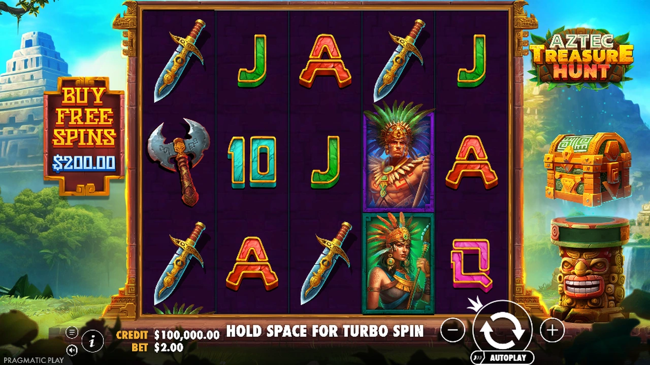 Aztec Treasure Hunt slot demo preview
