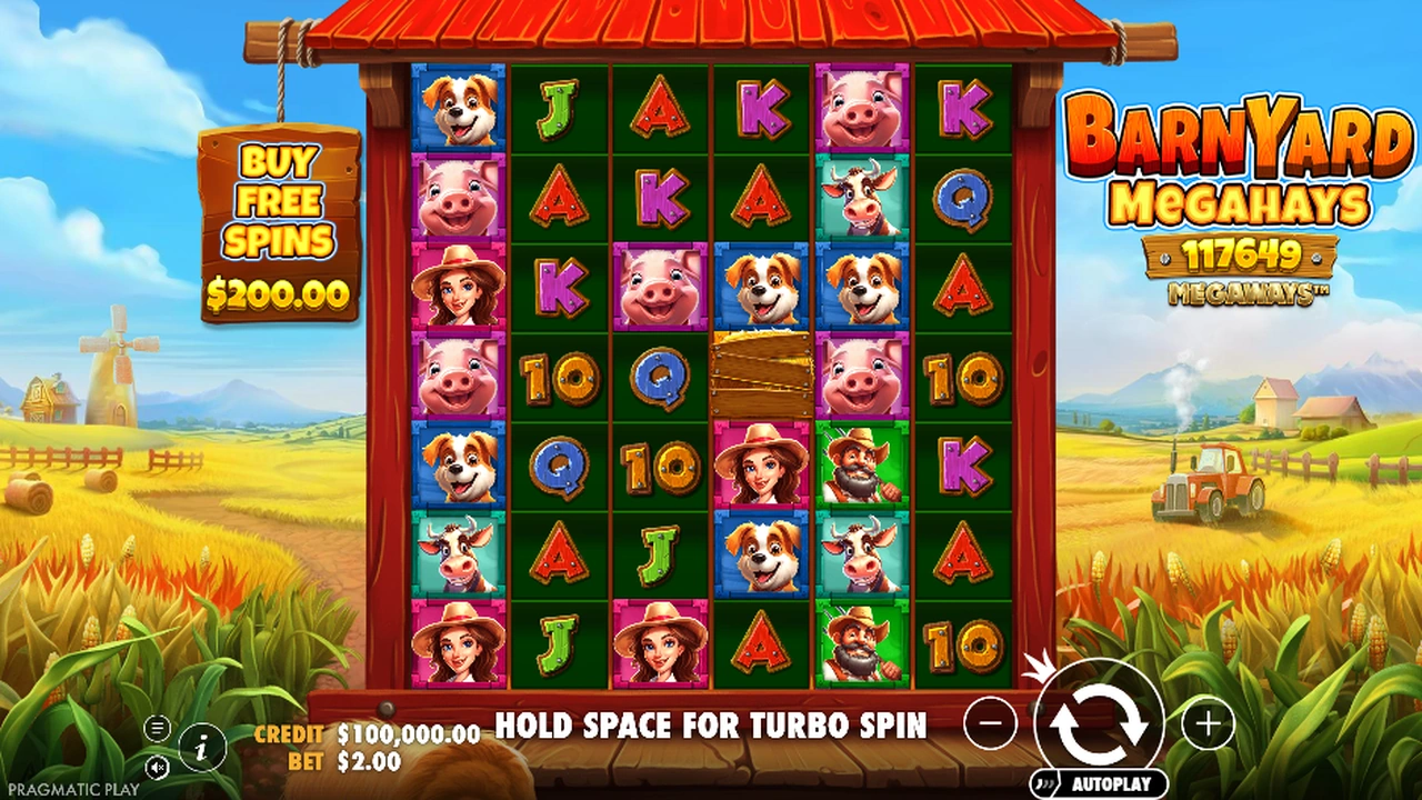 Barnyard Megahays Megaways™ slot demo preview