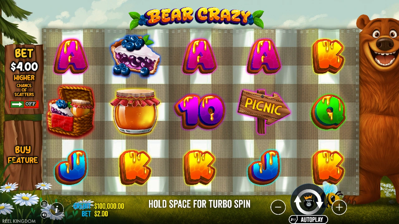 Bear Crazy slot demo preview