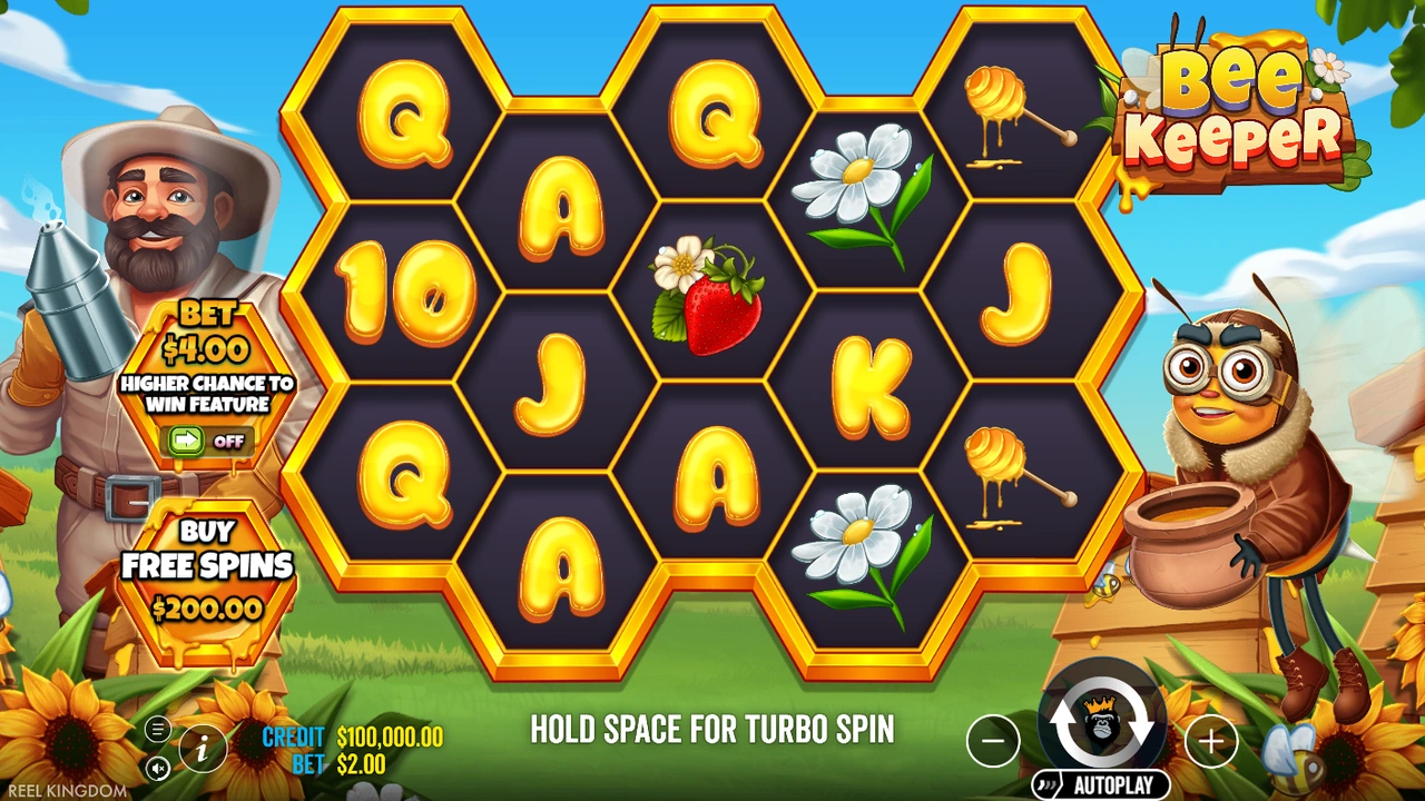 Bee Keeper slot preview