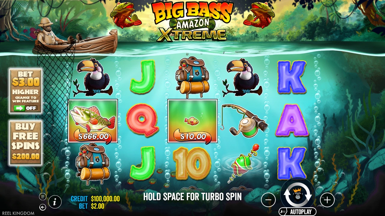 Big Bass Amazon Xtreme slot demo preview