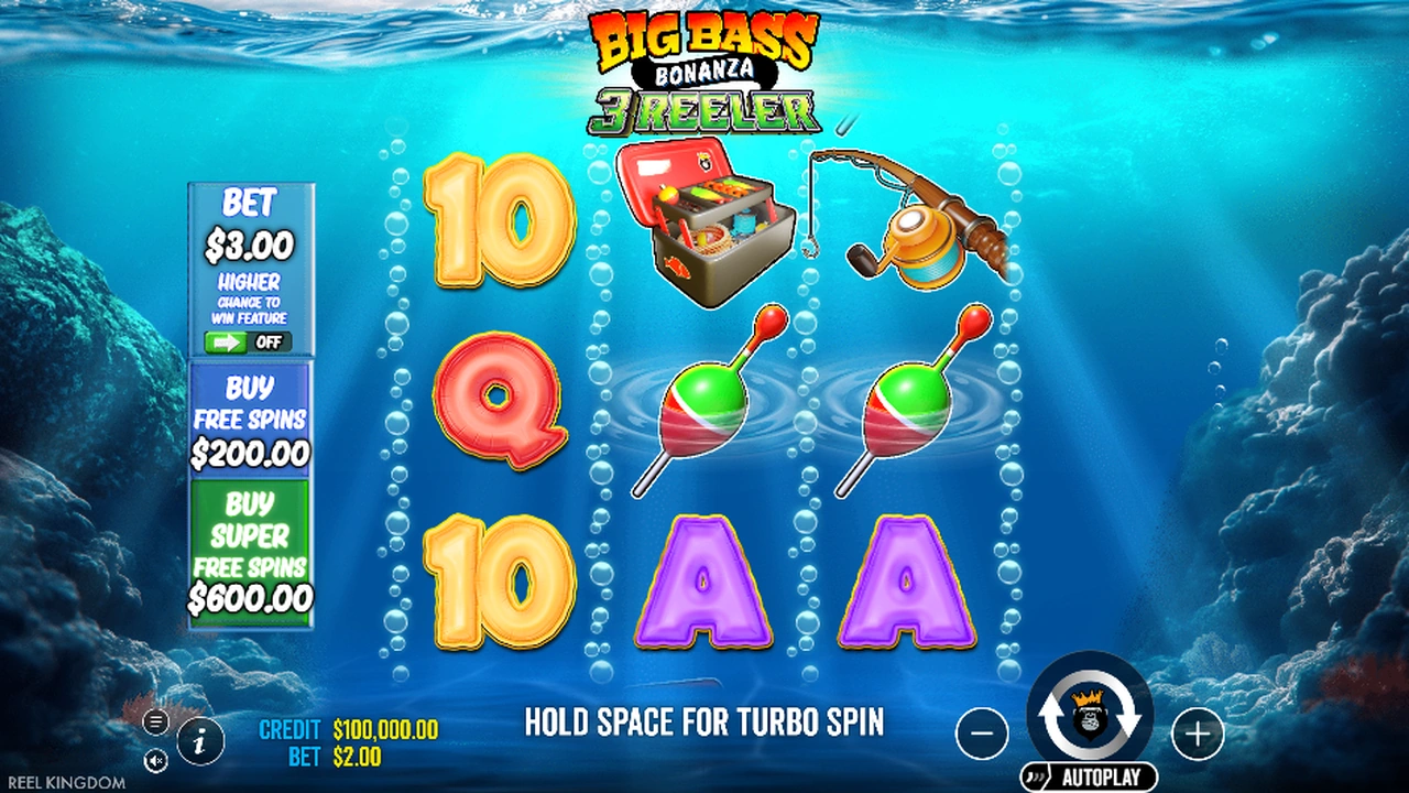 Big Bass Bonanza 3 Reeler slot demo preview