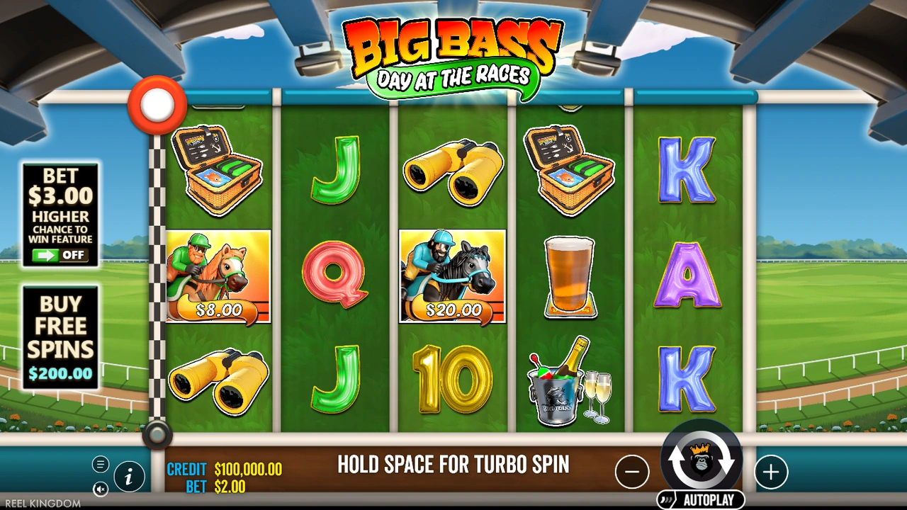 Big Bass Day at the Races slot demo preview