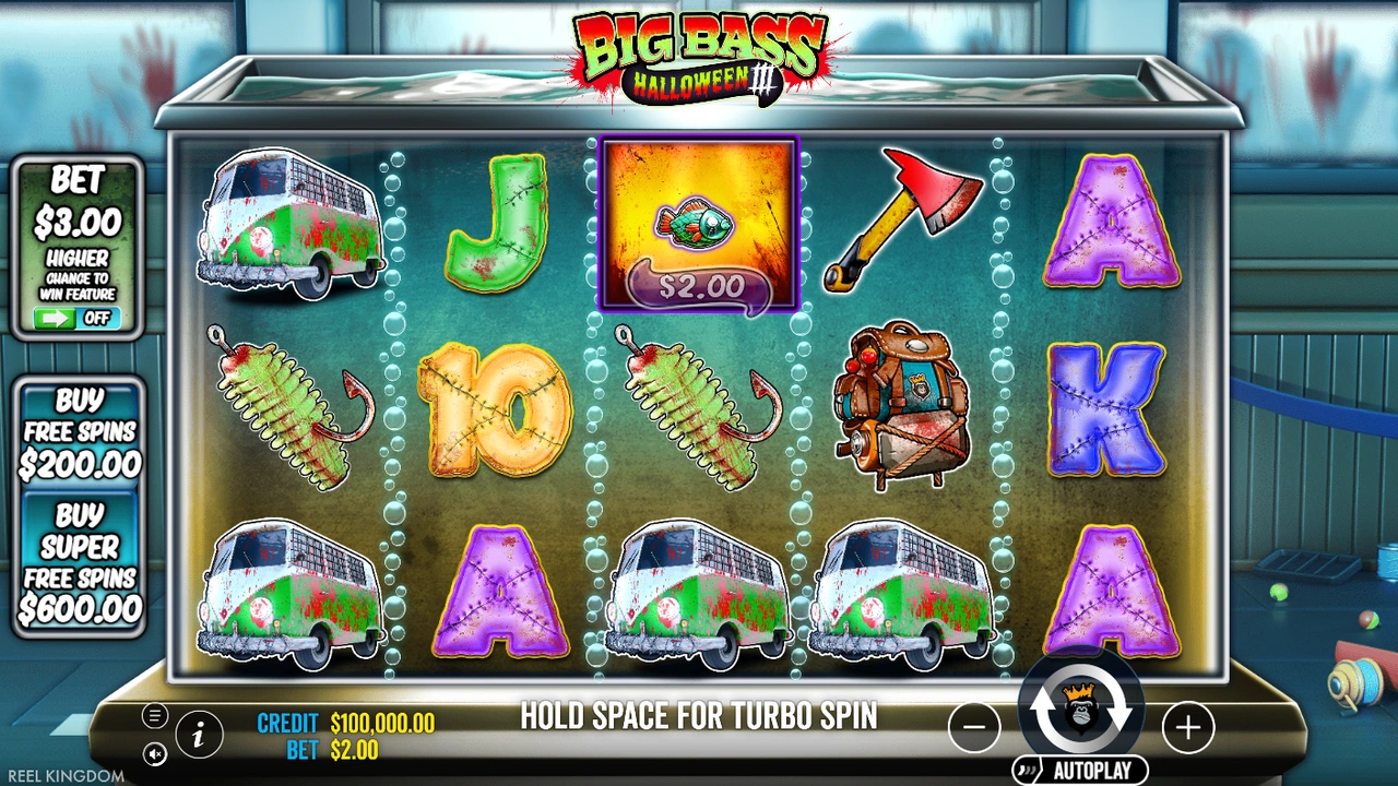 Big Bass Halloween 3 slot demo preview