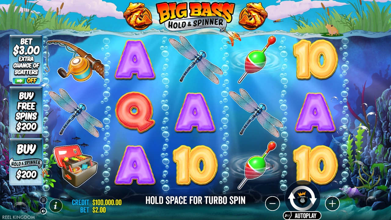 Big Bass – Hold & Spinner™ slot demo preview