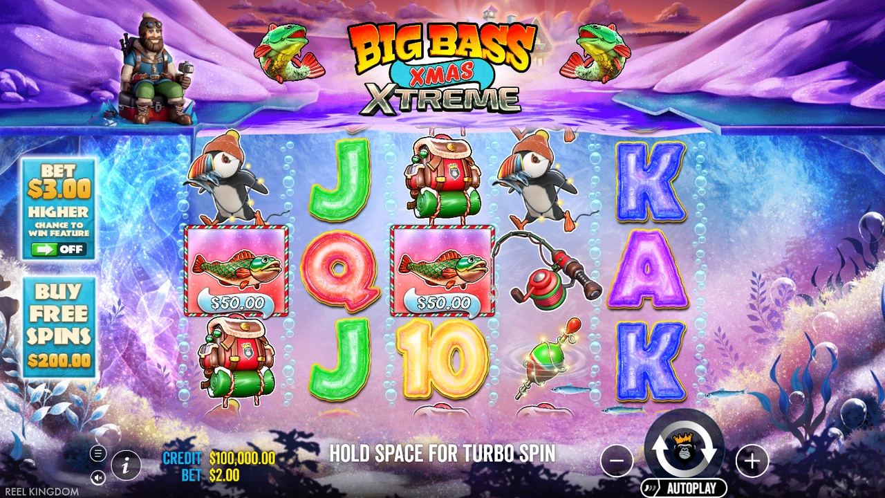 Big Bass Xmas Extreme slot demo preview