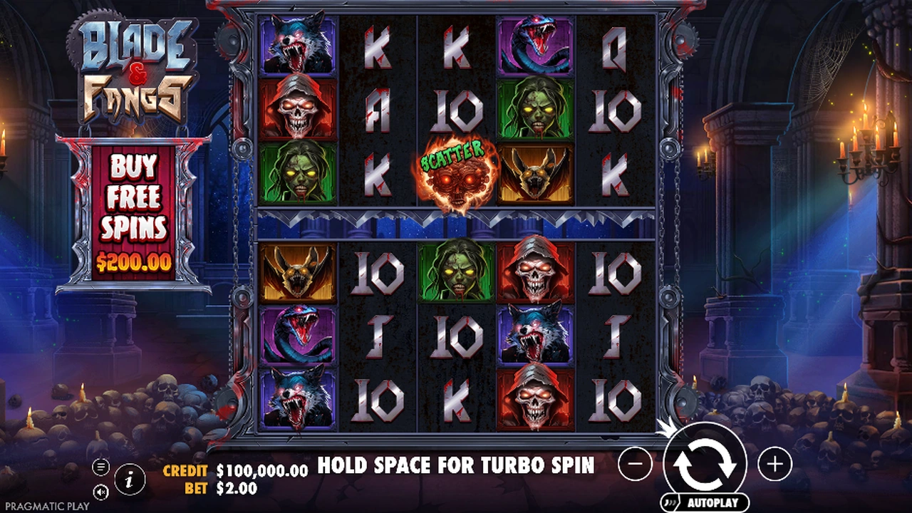 Blade & Fangs slot demo preview