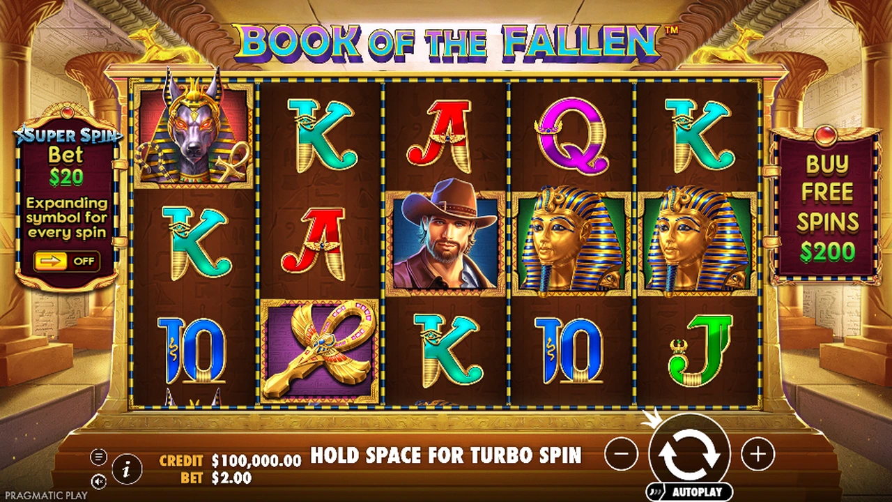 Book of the Fallen™ slot demo preview