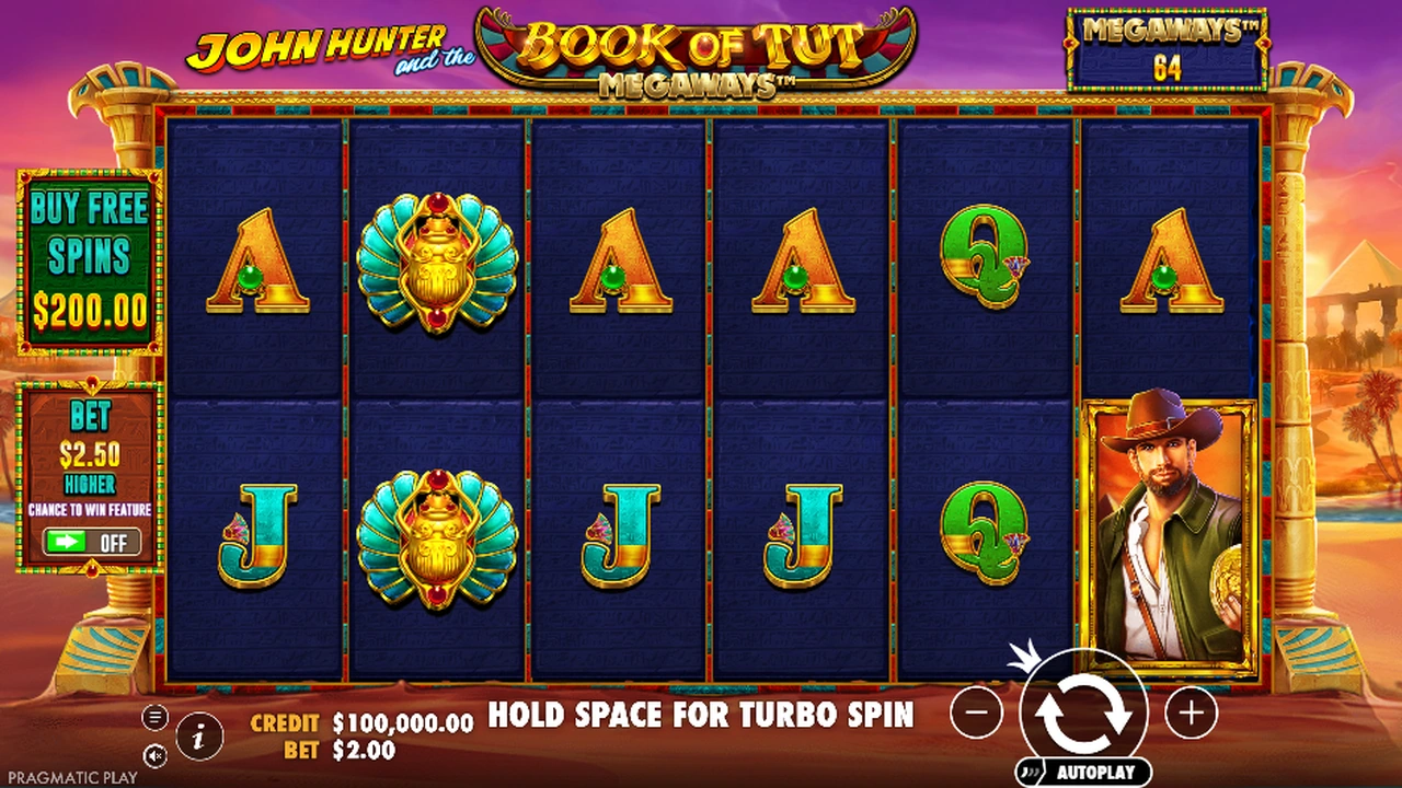 Book of Tut Megaways™ slot demo preview