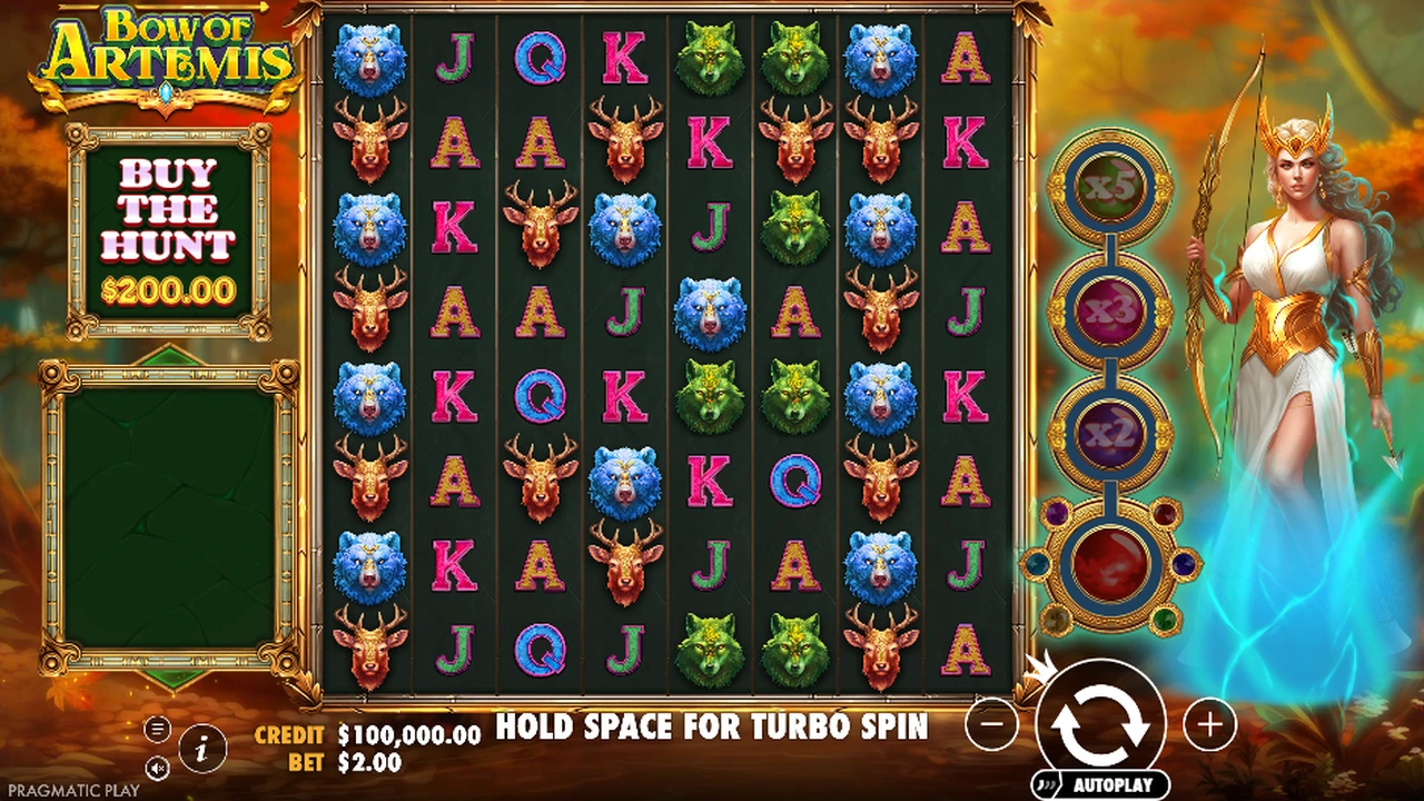Bow of Artemis slot demo preview