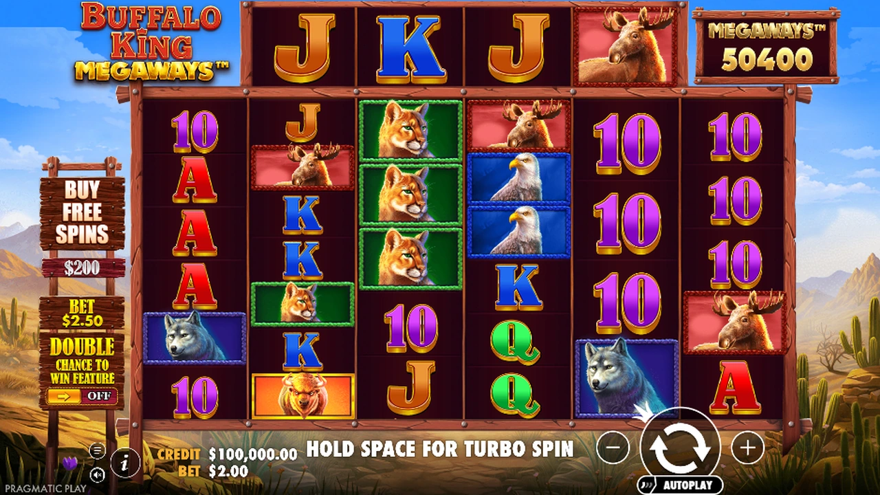 Buffalo King Megaways™ slot demo preview