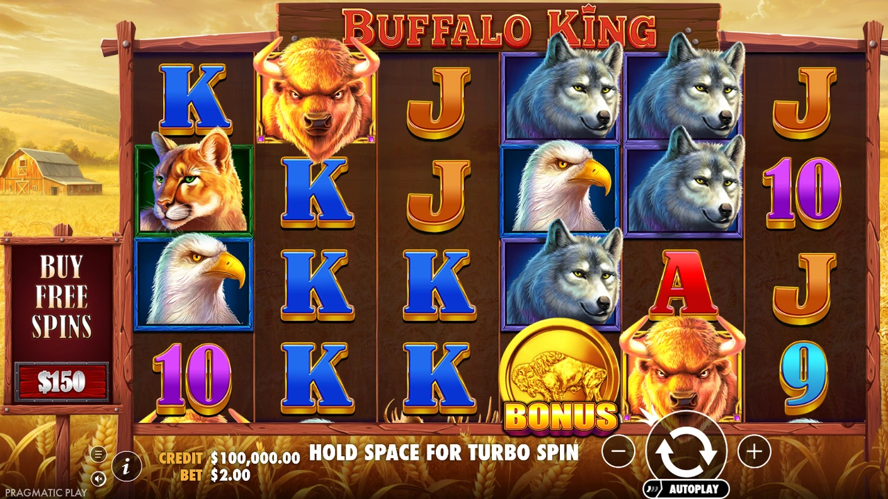 Buffalo King™ slot demo preview