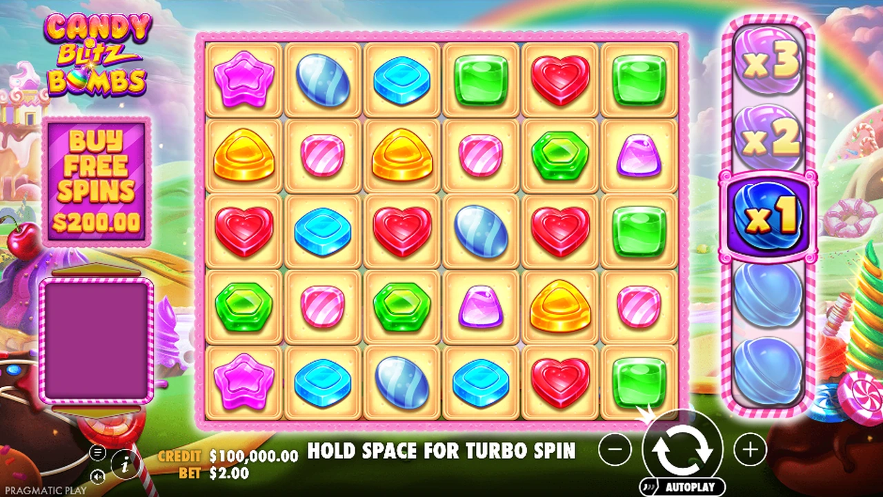 Candy Blitz Bombs slot demo preview