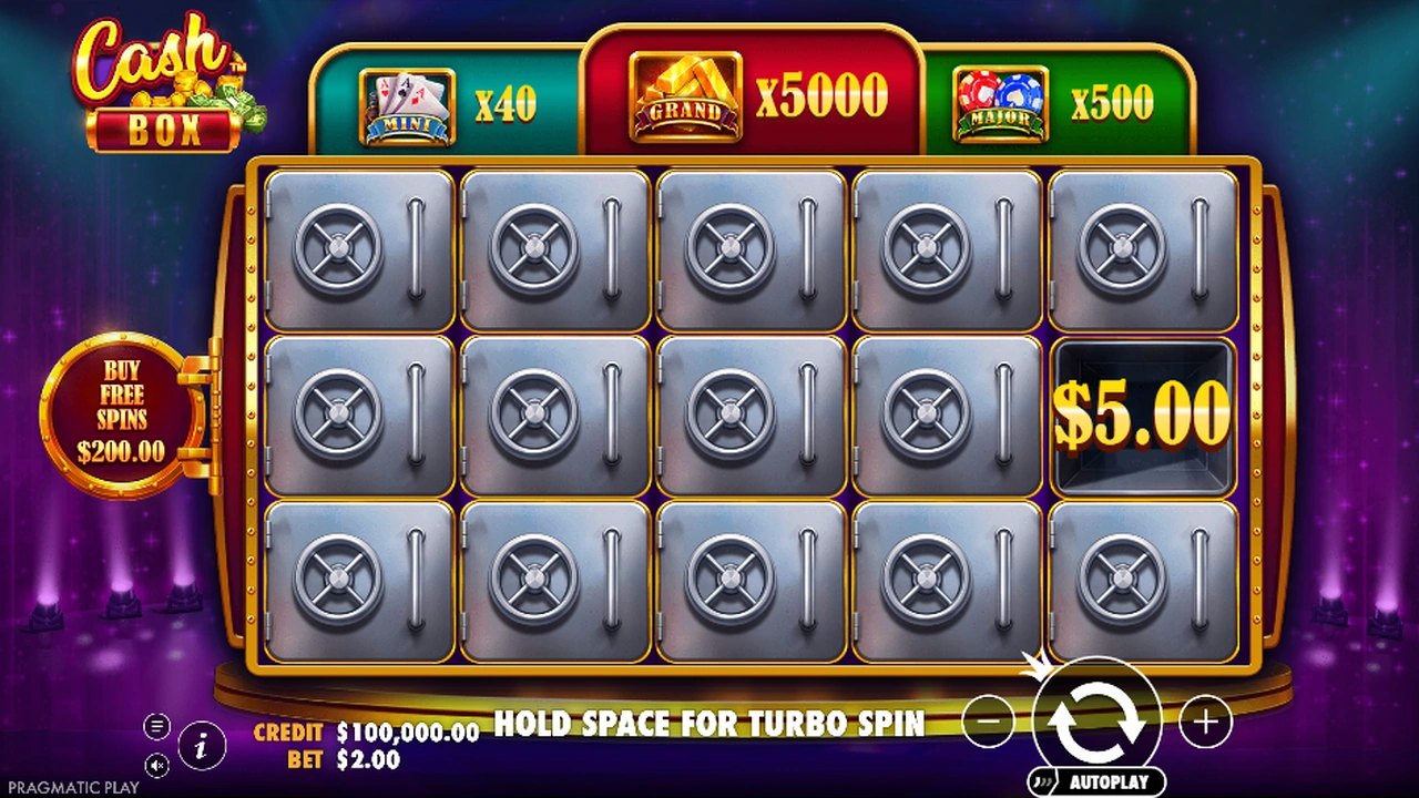 Cash Box™ slot demo preview