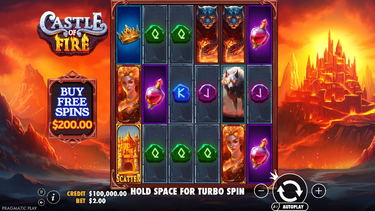 Castle of Fire slot demo preview