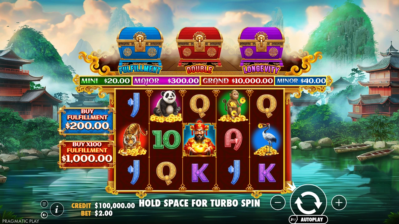 Chests of Cai Shen 2 slot demo preview