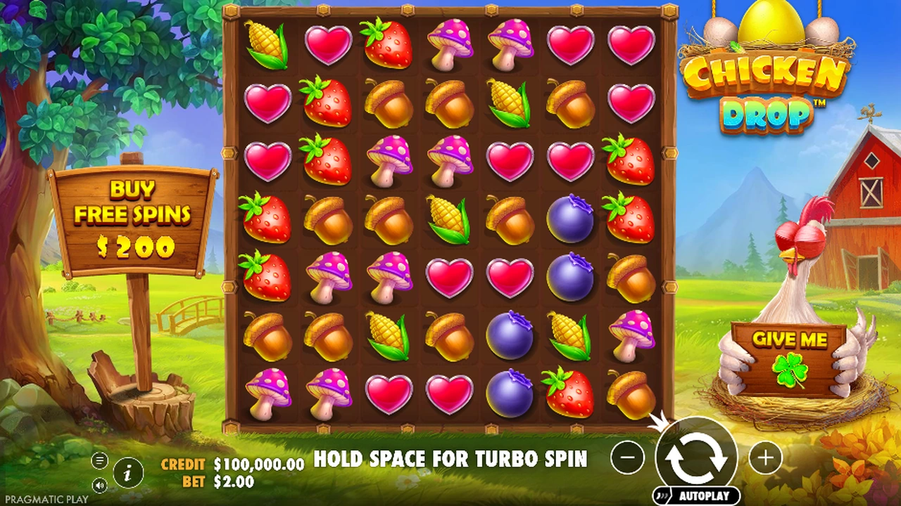 Chicken Drop® slot demo preview