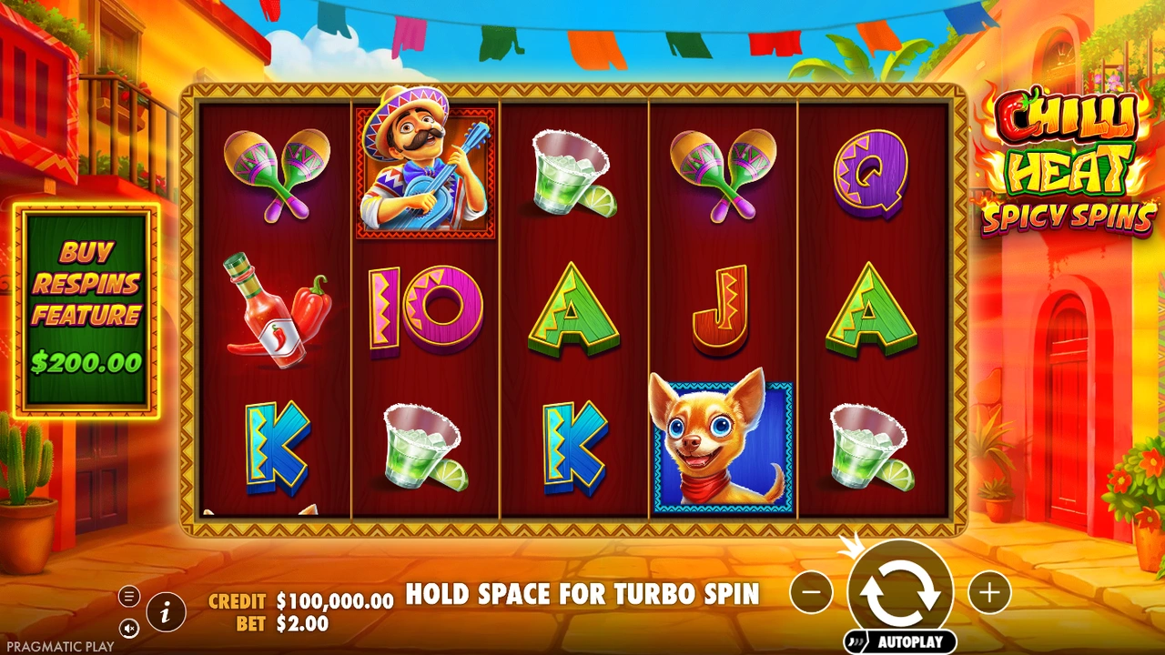 Chilli Heat Spicy Spins slot demo preview