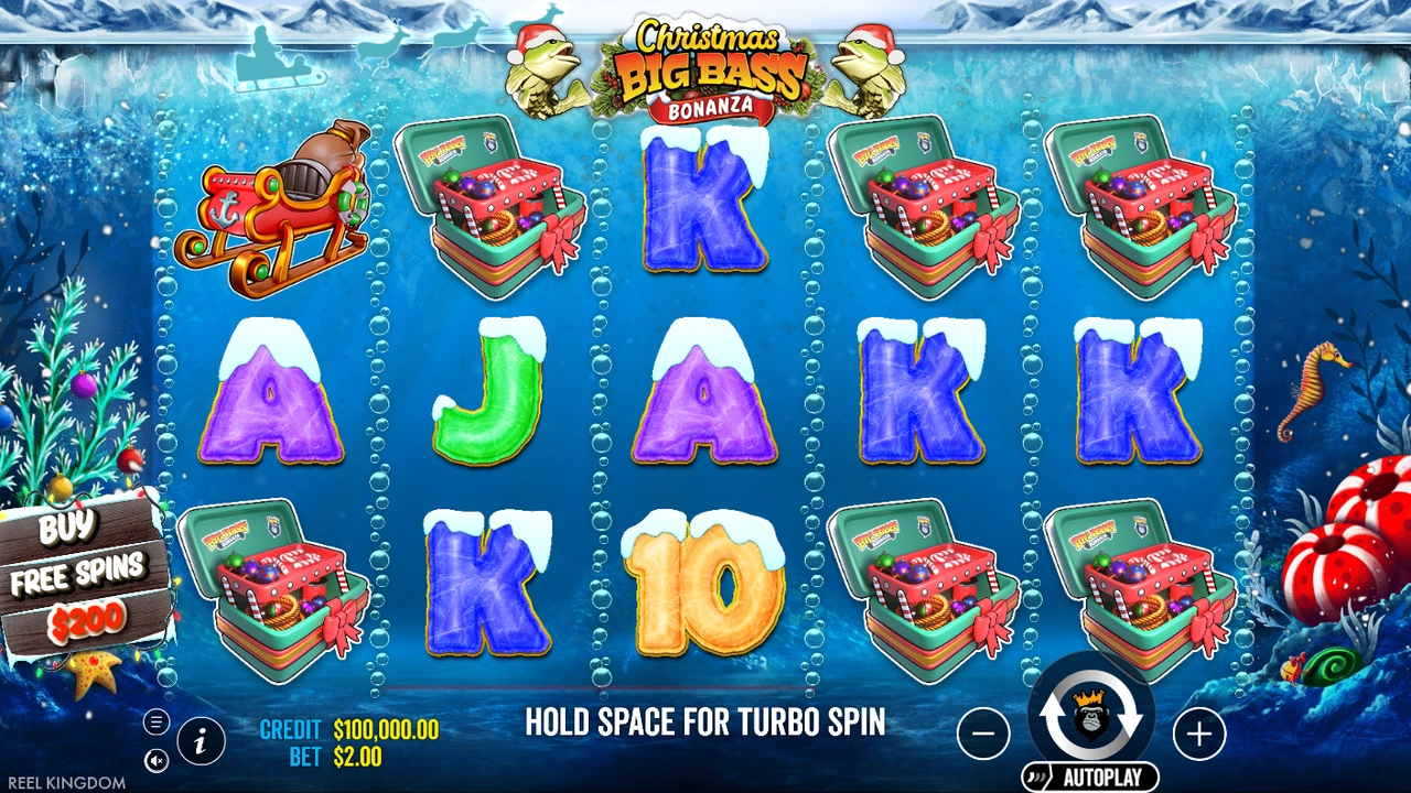 Christmas Big Bass Bonanza™ slot demo preview