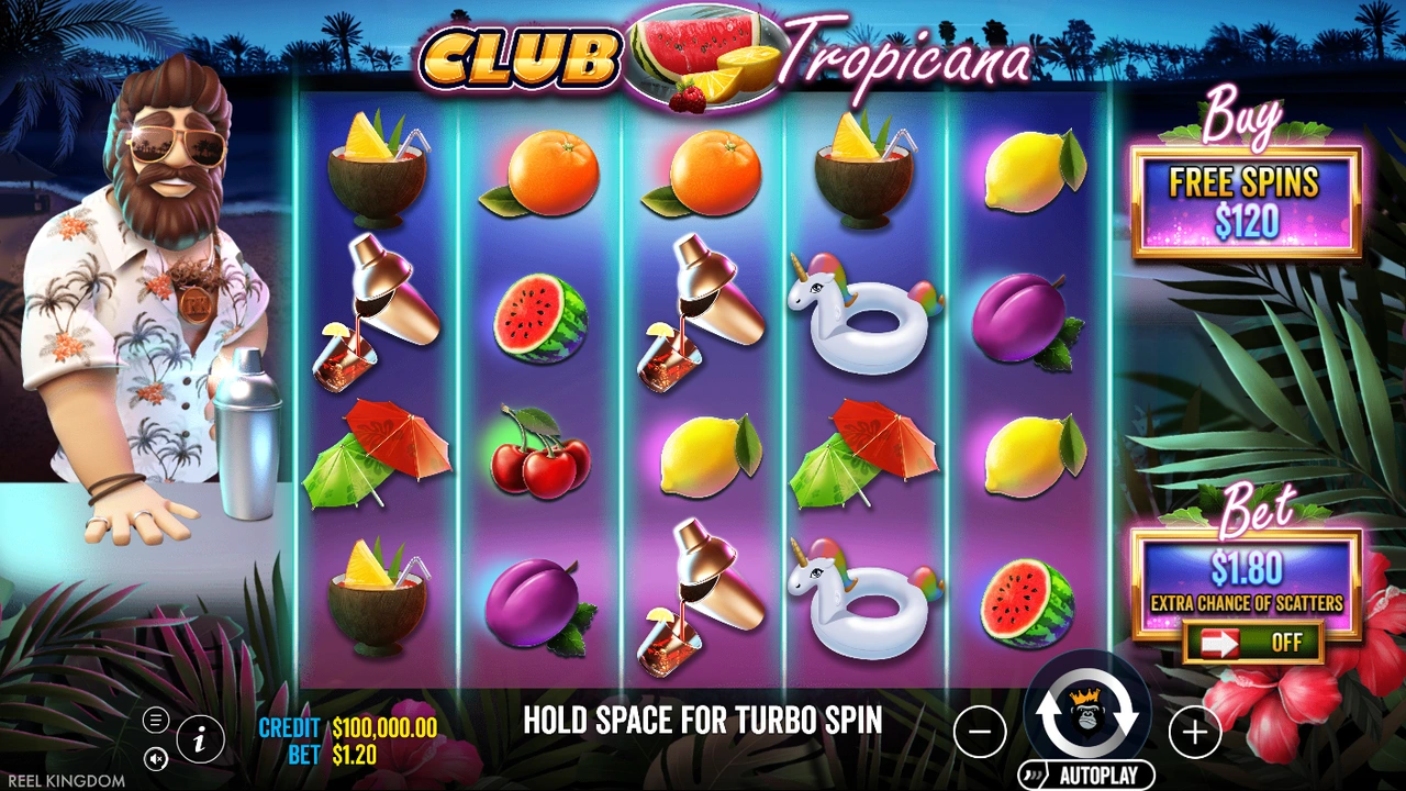 Club Tropicana™ slot demo preview