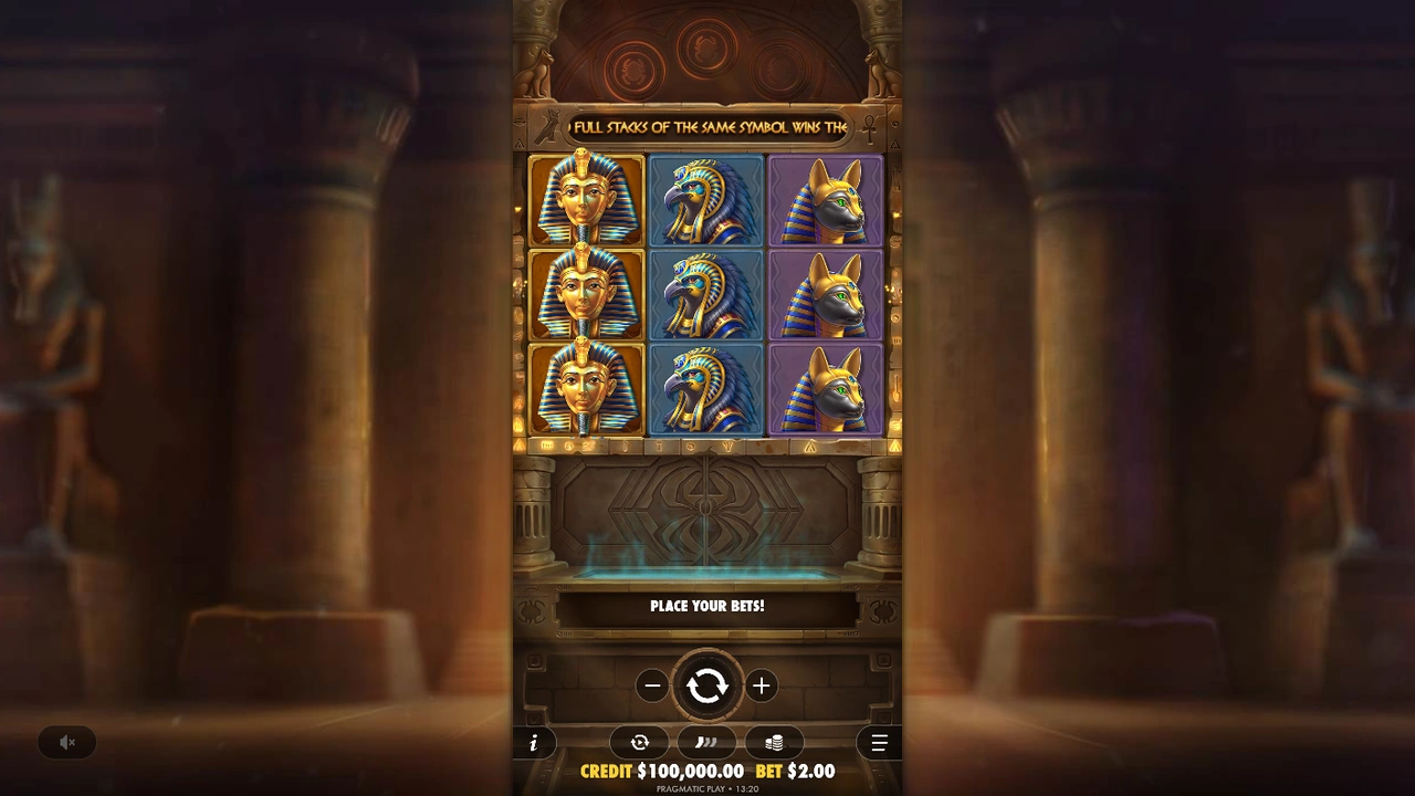 Code of Cairo slot demo preview