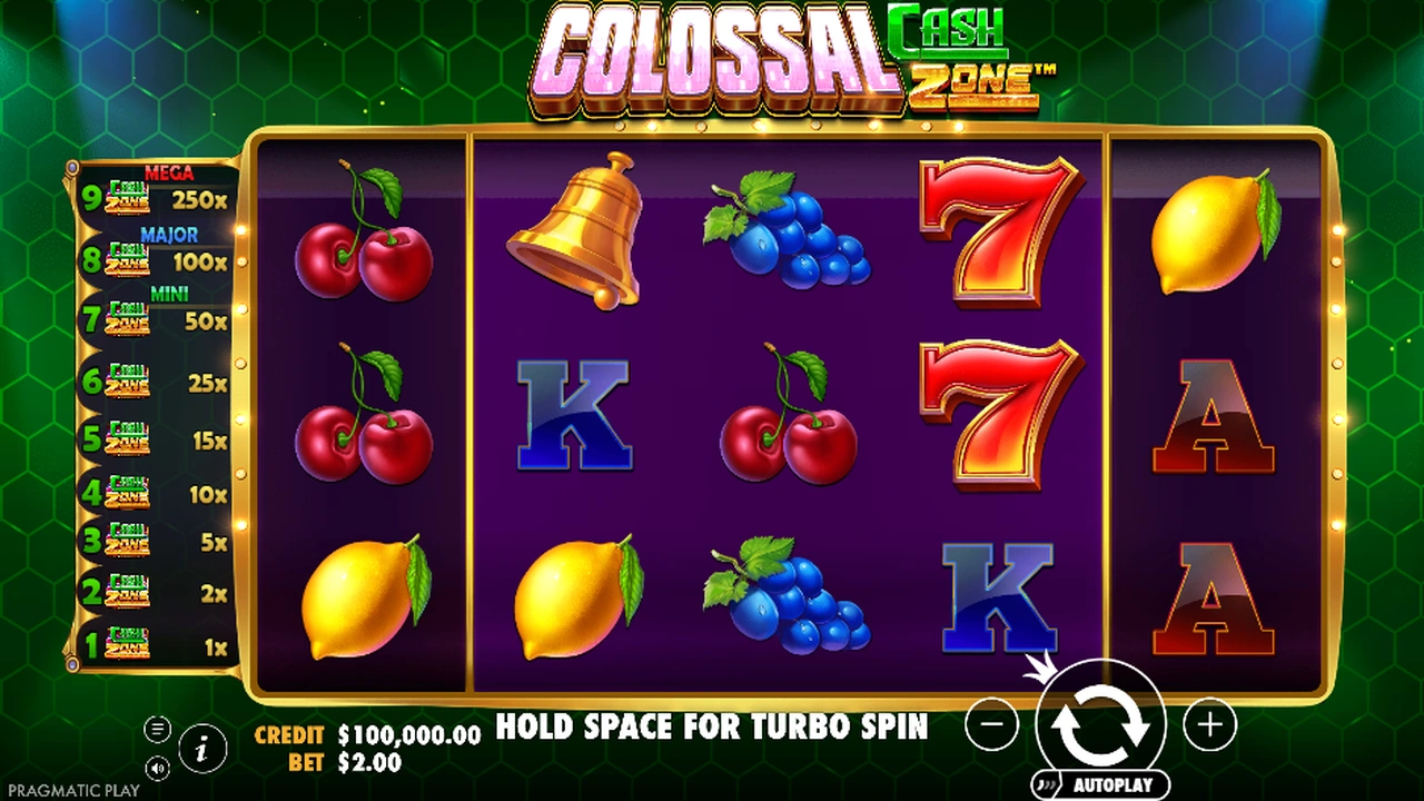 Colossal Cash Zone™ slot demo preview