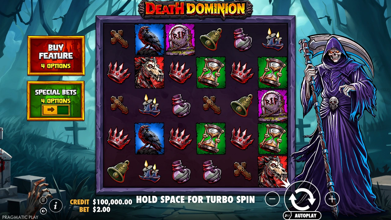 Death Dominion slot demo preview