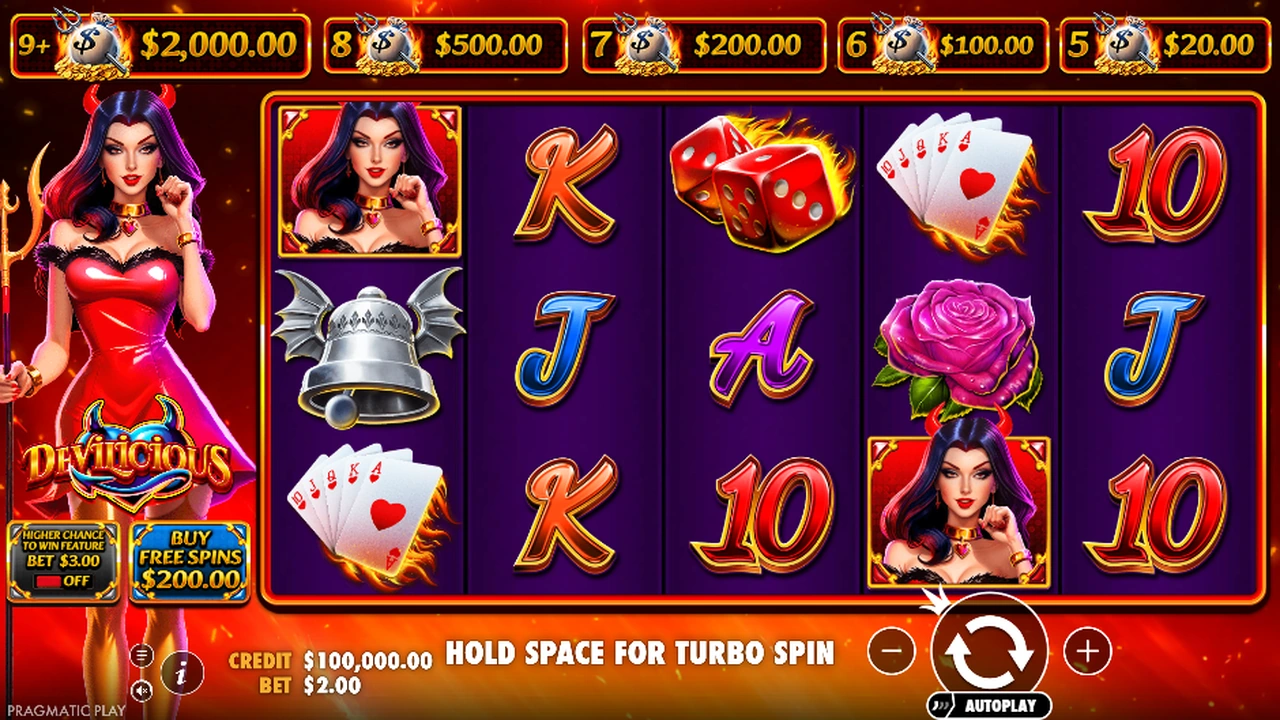 Devilicious slot demo preview