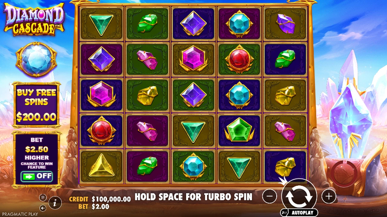 Diamond Cascade™ slot demo preview