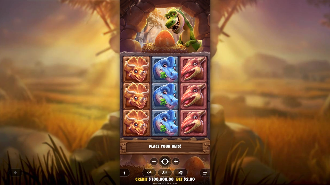 Dino Drop slot demo preview