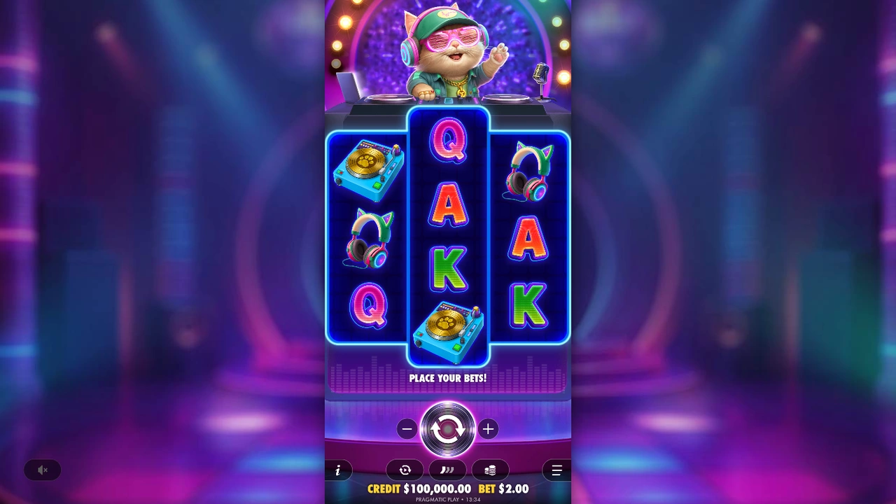 DJ Neko slot demo preview
