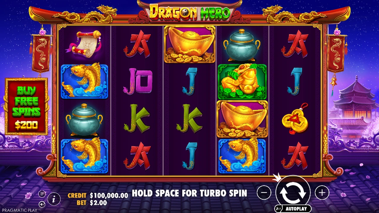 Dragon Hero™ slot demo preview