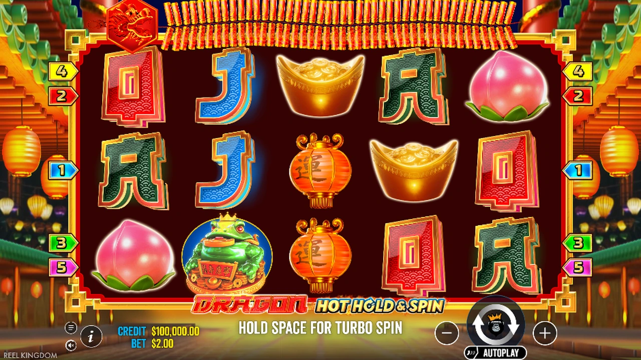 Dragon Hot Hold and Spin™ slot demo preview