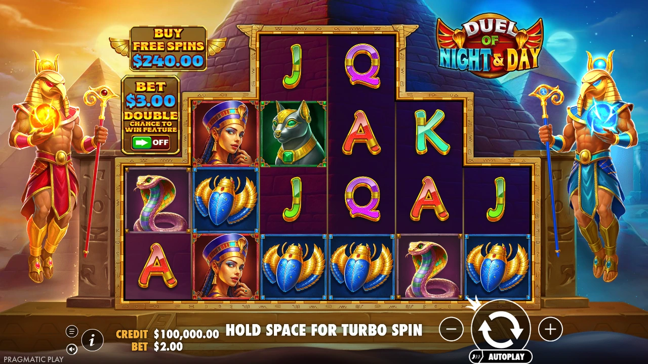 Duel of Night & Day slot demo preview