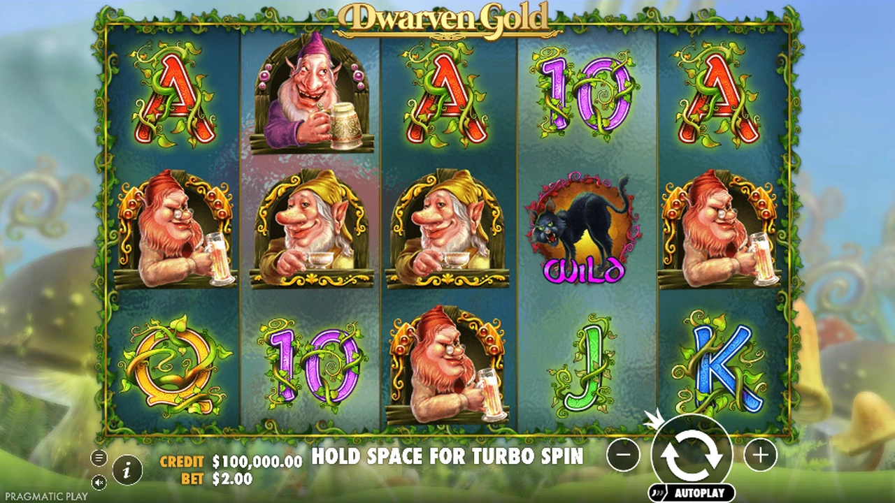 Dwarven Gold slot demo preview