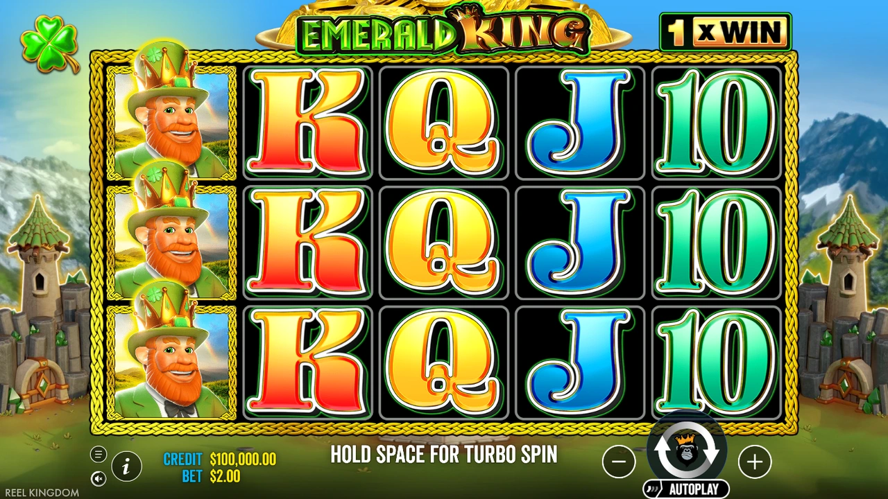 Emerald King® slot demo preview
