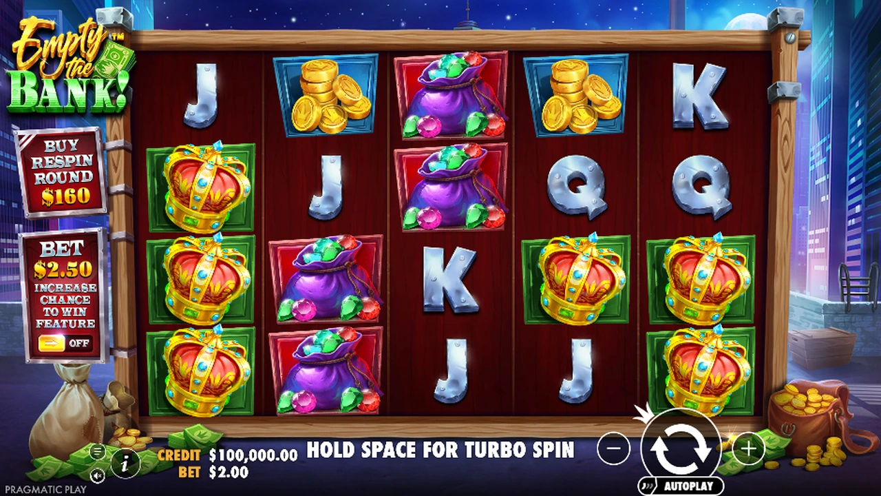 Empty the Bank™ slot demo preview