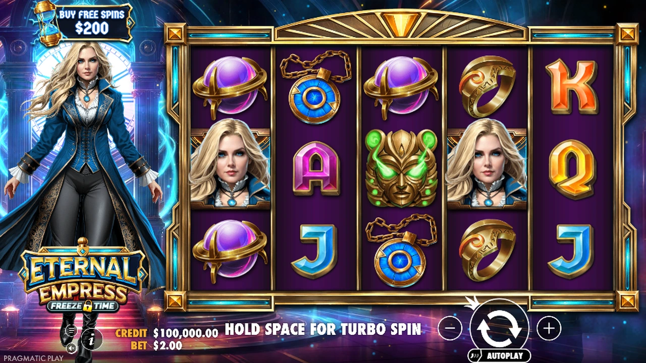 Eternal Empress – Freeze Time slot demo preview