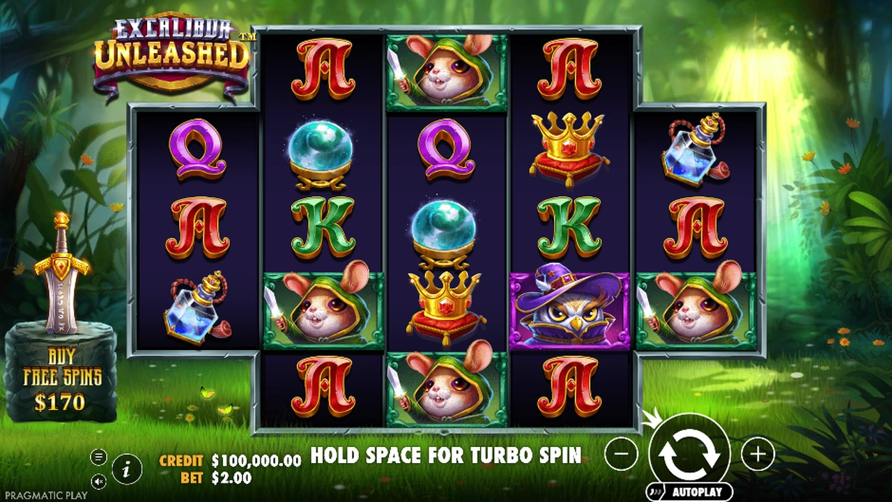 Excalibur Unleashed™ slot demo preview
