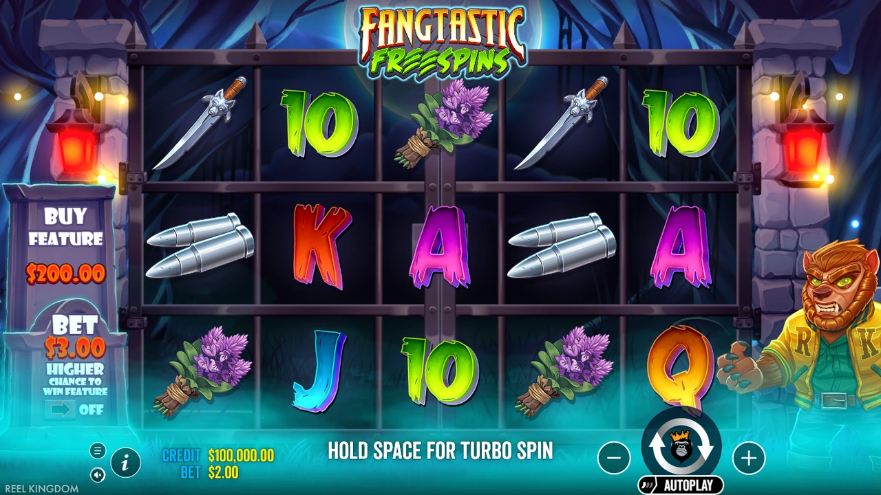 Fangtastic Freespins slot demo preview